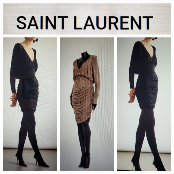 RUCHED Dress / M - Picture 1 of 7